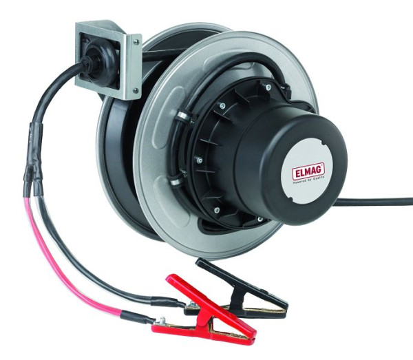ELMAG Automatische kabelhaspel voor batterijladen ZECA, 1424, 10+2 meter, 2x15mm², IP65, 44272