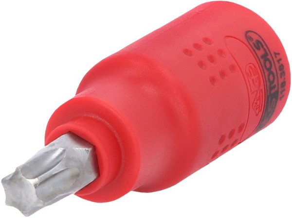 KS Tools 3/8" geïsoleerde bitdop Torx, T45, 60 mm, 118.3817