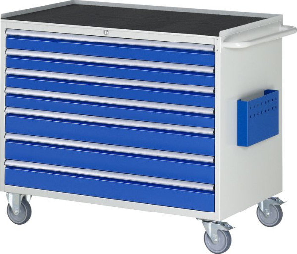 RAU montagewagen serie 7000, B1145xD650xH975mm, metalen onderstel, laden: 4xH90, 3xH120mm, 05-XXL5.17A-MT.11