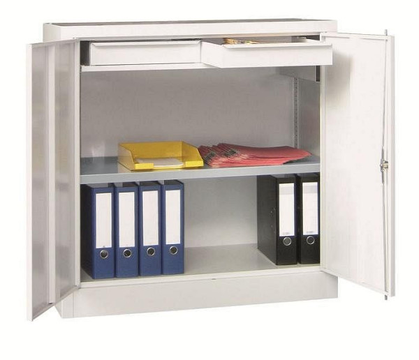 Pavoy gereedschapskast 1000/500/1000, samen afsluitbaar, 1 gegalvaniseerde onderkast, 2 laden, 32371-100-006-910905