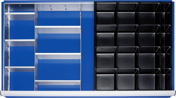 RAU indelingsassortiment, 6x verdeelplaten, 1055x45x560 mm, 09-200-85