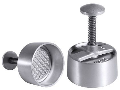 Contacto gehaktpers 12,5 cm van gegoten aluminium, 1355/125