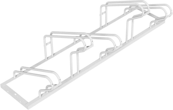 Schake fietsenstandaard, wielverstelling aan één zijde, 5 parkeerplaatsen, lengte: 1750 mm, 420_50