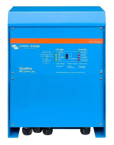 Victron Energy omvormer/lader Quattro II 48/5000/70-50/50, 322044