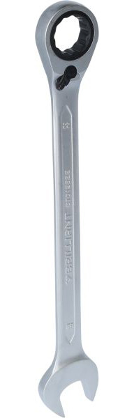 Brilliant Tools Omkeerbare ratel-combinatiesleutel 22 mm BT013822
