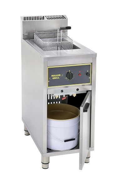 ROLLER GRILL Vrijstaande 1-well gasfriteuse, RFG16