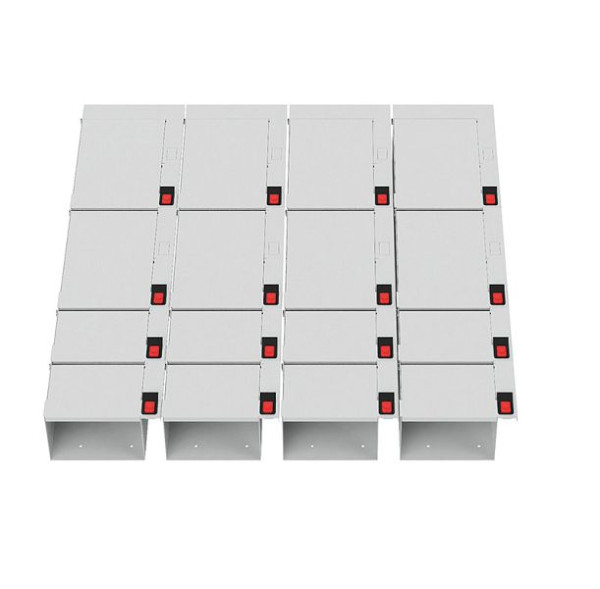 Bedrunka + Hirth-klepinzet, voor ladefront 100 mm, TS7K160-100A