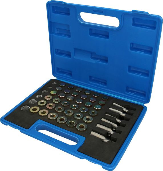 Brilliant Tools 114-delige olieaftapplug draadreparatieset BT711300