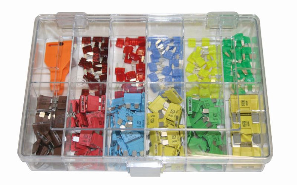 Kunzer zekeringset FK voertuigzekeringen, 256 stuks, FK SET 256