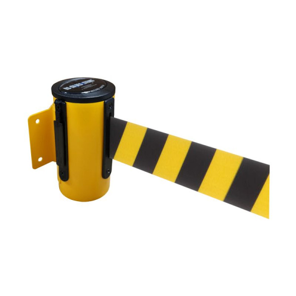 Stein HGS HGS wandbandcassette -P-Line Utility-, geel, zwart/geel diagonaal (gearceerd), met bandeindstuk (standaard), 12846e-1702