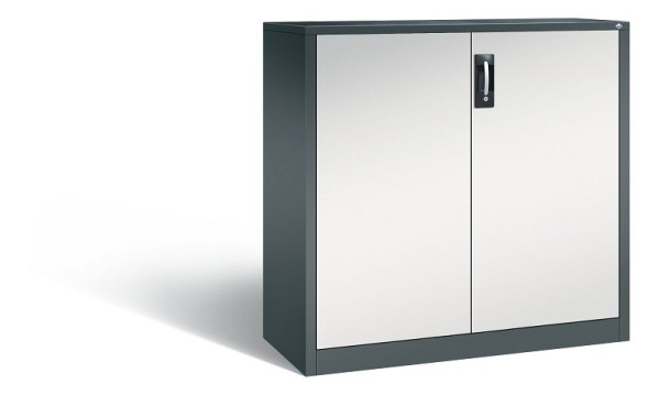 C+P gereedschapskast Acurado, H1200xB1200xD500mm, kleur: antracietgrijs/lichtgrijs, verzonken handgreep, 8531-000 S10175