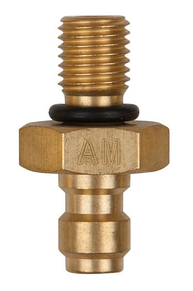 KS Tools adapterstuk M8x1,0 buitendraad en 1/4" slangaansluiting met afdichtring, 150.2650