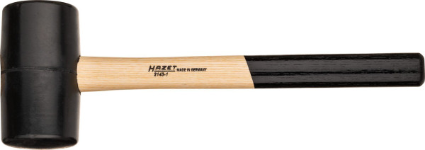 Hazet rubberen hamer, standaard: DIN 5128, lengte: 340 mm, 2143-1