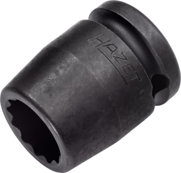 Hazet impact, machine schroevendraaierdop, dubbele zeskant, hol vierkant 12,5 mm, 17 mm, 900SZ-17