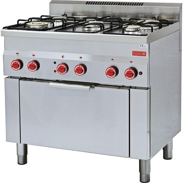 Gastro M gasfornuis met combi-oven 60/90CFGE, GN014