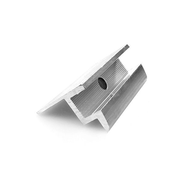 Offgridtec 40mm eindklem aluminium voor zonnepanelen met 40mm framedikte, 8-01-007370