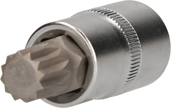 Brilliant Tools 1/2" bitdop met meerdere tanden, 55 mm lang, M14, BT022936