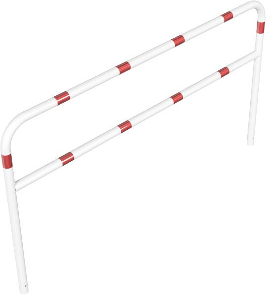 Schake buisbeugel van stalen buis Ø 60 x 2,5 mm met dwarsbalk voor inzetting in beton, totale breedte: 2500 mm, totale hoogte: 1400 mm, 465_35B