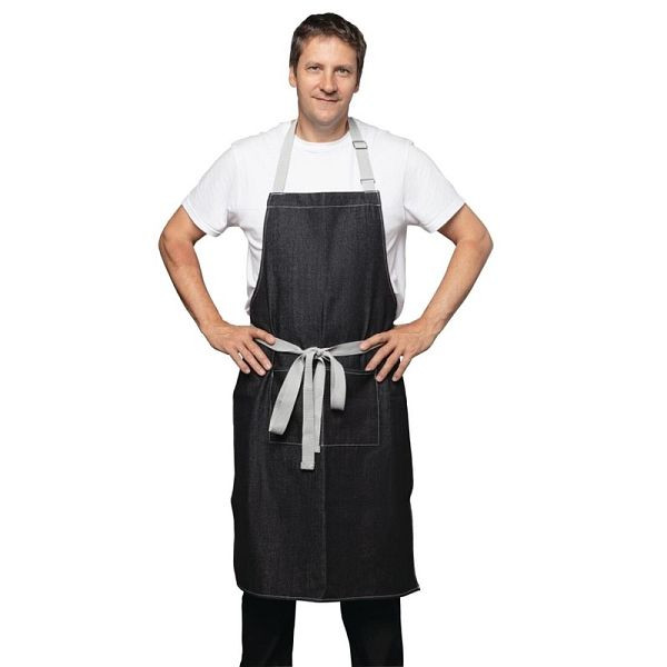 Whites Southside denim schort zwart, B981