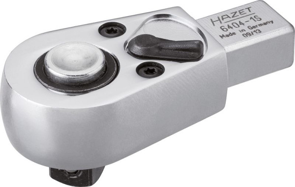 Hazet omkeerbare ratelinzet, vierkant inzetstuk 14 x 18 mm, massief vierkant 12,5 mm, reserveonderdeel: 6403-1/7, 6403-1S/9, 6404-1S