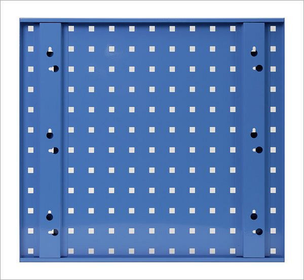 ADB geperforeerde plaat, L 493 x B 456 mm, kleur: blauw, RAL 5012, 23096