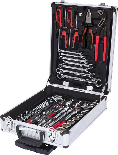 KS Tools 1/4"+1/2" CHROMEplus gereedschapsset, 90-delig, 918.0690
