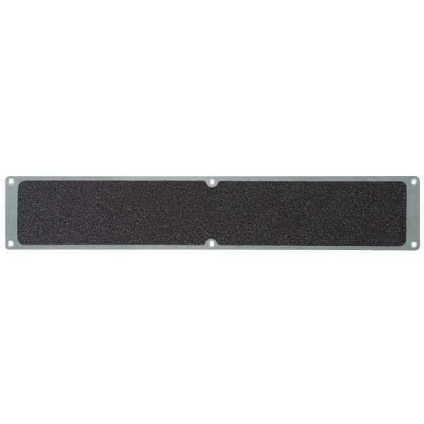 Meelbroek antislipplaat aluminium met m2 antislipcoating, extra sterk zwart 114x635mm, APM4SF1