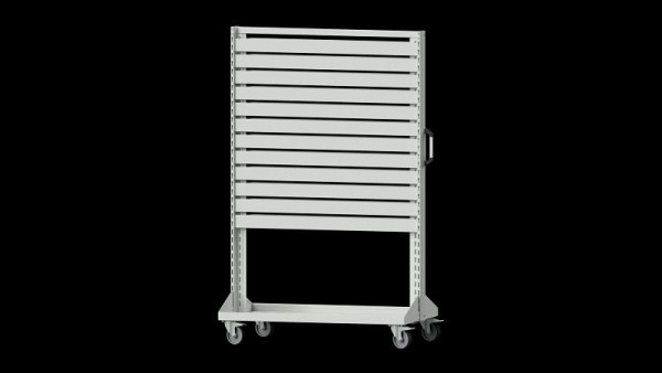 ANKE werkbanken basiswagen, model 605, 1250 x 720 x 1950 mm (AM 1211), RAL 7035, 962.167