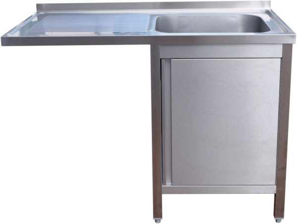 A&S Polarny spoelbak midden 1200 x 600 x 850 mm 1 bak rechts, 600 mm diep, SPSCHZ1261BR