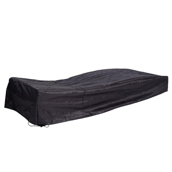 Mendler HWC-J41 hoes, dekzeil beschermhoes dekzeil beschermhoes, tuinmeubel ligstoel buiten ligstoel, 40x200x85cm, antraciet, 77652