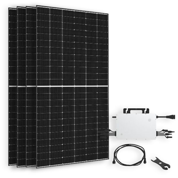 Offgridtec Solar-Direct 1620W HMS-1600 zonnestelsel glazen kas netwerkvoeding - 10m HMS aansluitkabel, 4-01-018455-004
