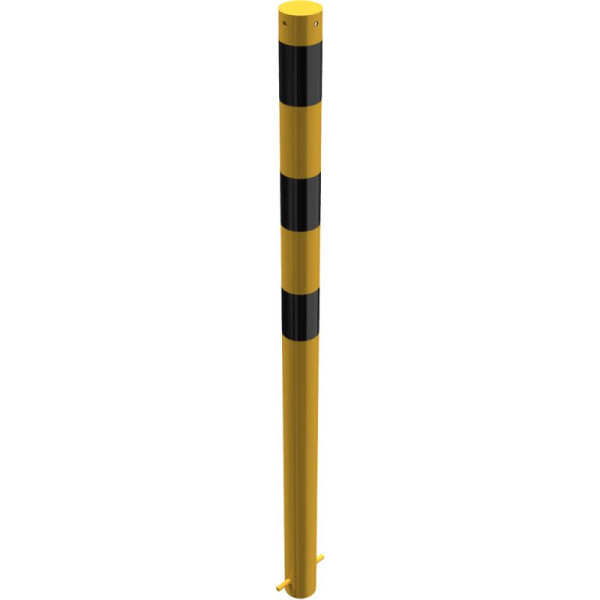 Stein HGS HGS stalen buispaal/stambeveiligingspaal, stationair, voor betonverankering met grondanker, zonder ogen, materiaal: ronde stalen buis Ø 76 mm, 476bg