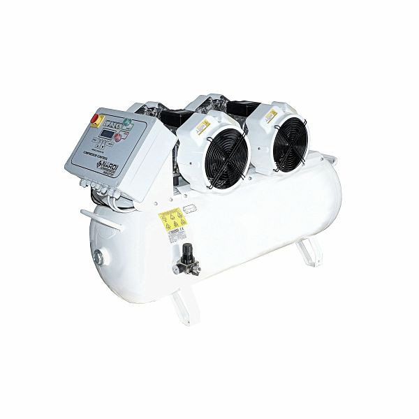 AEROTEC tandheelkundige compressor XTR 8V-270 L zonder droger met multi-power control, 2017104