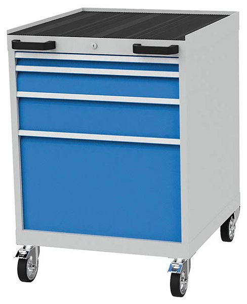 Bedrunka + Hirth CNC werkplaatswagen, R 24-24, aantal lades: 4 Afmetingen in mm (BxDxH): 705 x 736 x 991, 02.780.04V