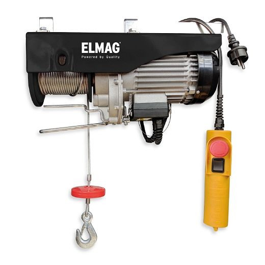 ELMAG elektrische kabellier ESW 250, 125/250 kg incl. keerkatrol, 33420