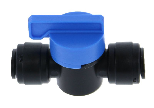 timmer B-HMK-8-8-KU, 2/2-weg handmatige kogelkraan, slang Ø: 8 mm, VE: 5 stuks, 03170171