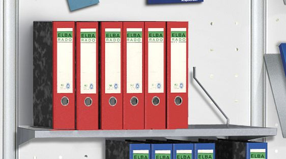 Kerkmann plank met zijsteunen, B 750 x D 300 mm, aluminium zilver, 45697914