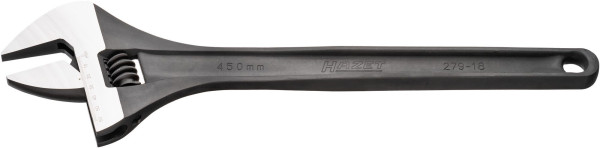 Hazet steeksleutel, verstelbaar, buitenzeskantprofiel, oppervlak: gefosfateerd, hoogglans gepolijst, lengte: 461 mm, klembereik: 60 mm, 279-18