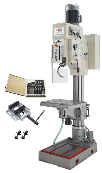 ELMAG kolomboormachine met tandwieloverbrenging, GBM 4/50 SGA - set, 82009