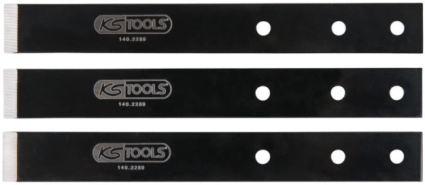 KS Tools opvouwbare schrapermessenset, meslengte 19 mm, 3-delig, 140.2358