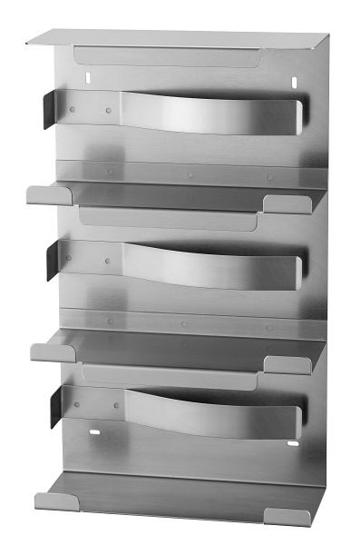 All Care MediQo-line handschoendispenser TRIO roestvrij staal, 8501