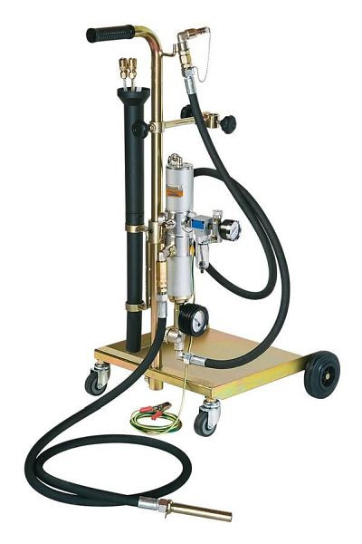 Cemo pneumatisch brandstofafzuigapparaat, met trolley, 10090