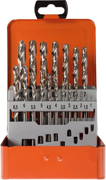 Projahn boorcassette HSS-G 19 stuks 1-10 / 0,5 mm BASIC, 60318