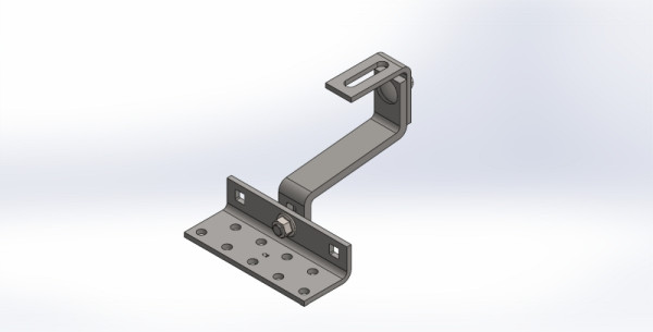 venturama Schwerlast-Dachhaken, 3-fach-verstellbar (1.4016, MT8x30x120mm in A2 1.4301), VE: 20 Stück, 1370858