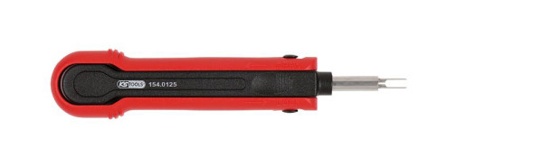 KS Tools ontgrendelingsgereedschap voor platte stekkers/platte stekkerdozen 4,8 mm (AMP Tyco MCP), 154.0125