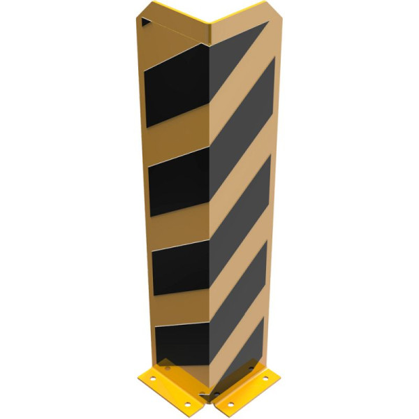 Stone HGS aanrijbeveiliging -Solid- 90° hoek, 800 mm / 5 mm, inclusief zelfklevende strips, 477.86b