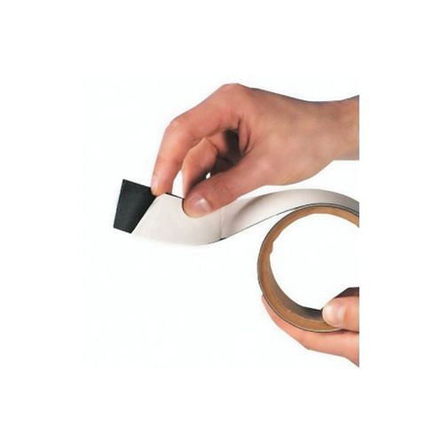 DENIOS Metallic plakband, breedte 30 mm x 10 m lengte, zwart, 311868
