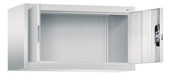 C+P bovenkast Acurado, H500xB930xD400mm, kleur: lichtgrijs, verzonken handgreep, 9264-000 S10226