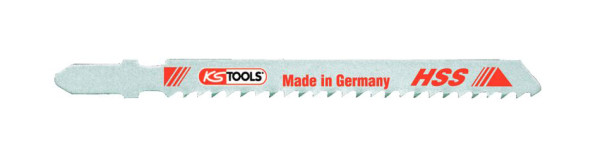 KS Tools decoupeerzaagblad, HSS, 100 mm, 3 mm, T127D, verpakking van 5, 129.3118