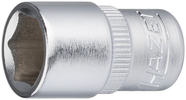 Hazet dop, zeskant, hol vierkant 6,3 mm (1/4"), 10 mm, gekarteld, 850-10